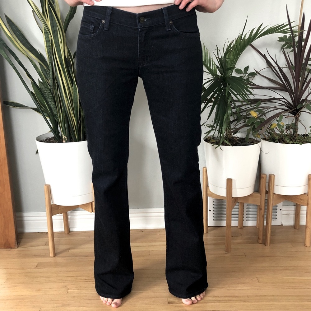 7 for All Mankind Bootcut Dark Wash Jeans